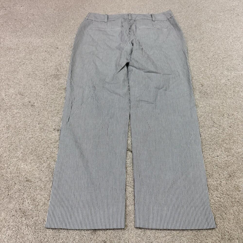 Talbots Signature Pants Women’s Blue White Striped Size 2 - Picture 6 of 12